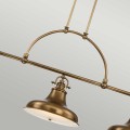 Lampa wisząca Emery - 3 źródła światła - Postarzany mosiądz QZ-EMERY3P-WS Elstead Lighting