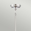 Mała lampa wisząca Emery - 1 źródło światła - Imperialne srebro QZ-EMERY-P-S-IS Elstead Lighting