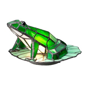 Lampa stołowa Tiffany - Żabka QZ-FROG-TL Elstead Lighting