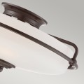 Plafon Griffin - 3 źródła światła - Brąz palladiański QZ-GRIFFIN-F-PN Elstead Lighting