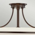 Półplafon Griffin - 4 źródła światła - Brąz palladiański QZ-GRIFFIN-SFM-PN Elstead Lighting