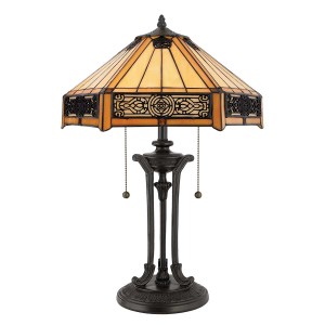 Lampa stołowa Indus - 2 źródła światła QZ-INDUS-TL Elstead Lighting