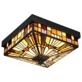 Plafon ogrodowy Inglenook Outdoor - 2 źródła światła  QZ-INGLENOOK-F Elstead Lighting