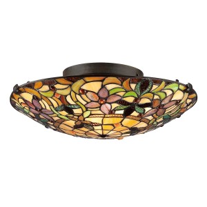 Plafon Kami - 2 źródła światła QZ-KAMI-F Elstead Lighting