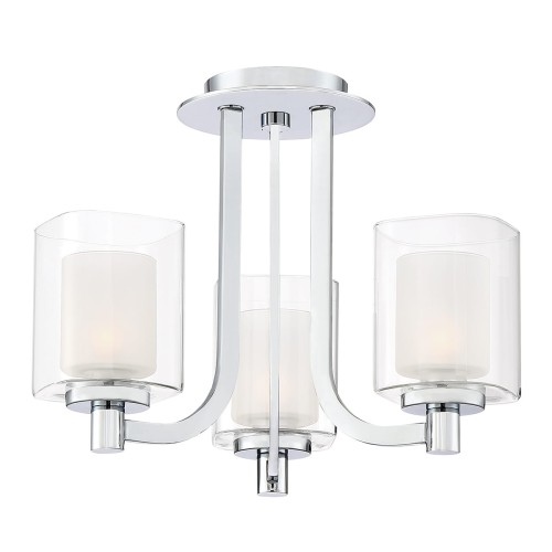 Półplafon Kolt - 3 źródła światła QZ-KOLT-SF-PC-BATH Elstead Lighting