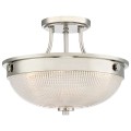 Półplafon Mantle - 2 źródła światła - Imperialne srebro QZ-MANTLE-SF-IS Elstead Lighting