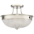 Półplafon Mantle - 2 źródła światła - Imperialne srebro QZ-MANTLE-SF-IS Elstead Lighting