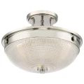 Półplafon Mantle - 2 źródła światła - Imperialne srebro QZ-MANTLE-SF-IS Elstead Lighting