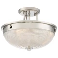 Półplafon Mantle - 2 źródła światła - Imperialne srebro QZ-MANTLE-SF-IS Elstead Lighting