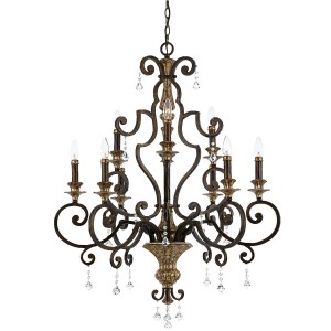 Lampa wisząca Marquette - 9 źródeł światła QZ-MARQUETTE9 Elstead Lighting