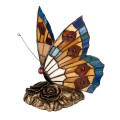 Lampa stołowa Tiffany - Motyl QZ-OBUTTERFLY-TL Elstead Lighting