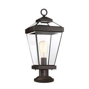 Średnia latarnia cokołowa Ravine - 1 źródło światła QZ-RAVINE3-M Elstead Lighting