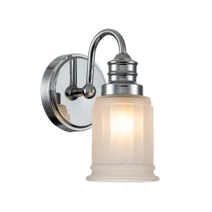 Kinkiet Swell - 1 źródło światła - Polerowany chrom QZ-SWELL1-PC-BATH Elstead Lighting