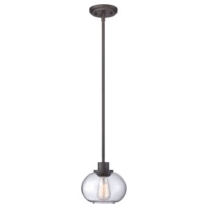 Lampa wisząca Trilogy - 1 źródło światła - Stary brąz  QZ-TRILOGY-MP Elstead Lighting - Retiring