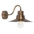 Latarnia naścienna Sheldon - 1 źródło światła - Postarzany mosiądz SHELDON-BR Elstead Lighting