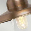 Latarnia naścienna Somerton - 1 źródło światła - Postarzany mosiądz SOMERTON-BR Elstead Lighting