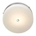 Duży plafon Tamar - 1 źródło światła - Polerowany chrom TAMAR-F-L-PC Elstead Lighting