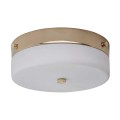 Średni plafon Tamar - 1 źródło światła - Polerowaneoto TAMAR-F-M-PG Elstead Lighting