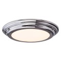 Plafon Welland - 1 źródło światło - Polerowany chrom WELLAND-F-PC Elstead Lighting
