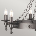 Żyrandol Warwick - 6 źródeł światła WR6-GRAPHITE Elstead Lighting