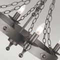 Żyrandol Warwick - 6 źródeł światła WR6-GRAPHITE Elstead Lighting