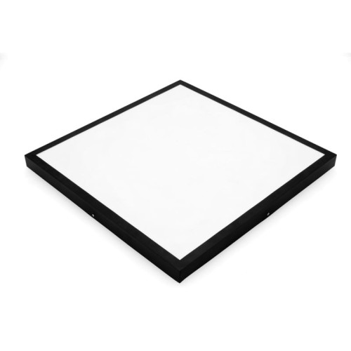 Panel sufitowy/podtynkowy 2w1 czarny LED 60x60cm 36W barwa neutralna 4000K Kobi