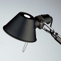 Lampa podłogowa czarna Artemide Tolomeo Floor Black A004430/A012820