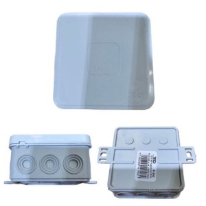 Puszka natynkowa 75x75x40mm szara IP45 P252 Szybkie zamykanie