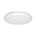 Plafon natynkowy biały okrągły z czujnikiem ruchu 26,5cm barwa neutralna LED 16W IP65 