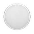 Plafon natynkowy biały okrągły z czujnikiem ruchu 26,5cm barwa neutralna LED 16W IP65 