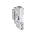  1-fazowy wskaźnik zużycia energii elektrycznej, 40A, wyjście impulsowe, 1 moduł, DIN TH-35mm