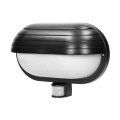 Oprawa ogrodowa z czujnikiem ruchu czarna 1x60W E27 IP44 MUSAM