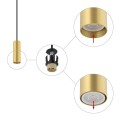 Lampa wisząca FOURTY S Mosiądz 10766 Nowodvorski Lighting