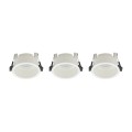 Oczko podtynkowe GU10 CUP 3 PC SET Biały – 3 szt. 10793 Nowodvorski Lighting