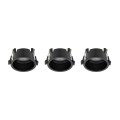 Oczko podtynkowe GU10 CUP 3 PC SET Czarny – 3 szt. 10794 Nowodvorski Lighting