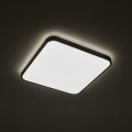 Lampa sufitowa plafon AGNES SQUARE LED PRO Czarny 32W 10985 3000K Nowodvorski Lighting