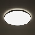 Lampa sufitowa plafon AGNES ROUND LED PRO Czarny 64W 10975 3000K Nowodvorski Lighting