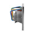  Hermetyczne gniazdo elektryczne podwójne IP55 stal nierdzewna Orno
