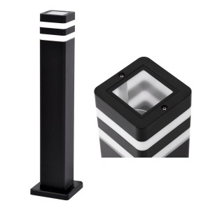 Lampa ogrodowa czarna, styl klasyczny, IP44 z serii TAMIZA K-8208 Kaja Lighting