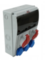 Rozdzielnica przenośna budowlana 400V 32/5 16/5 + 3x230V IP44 11 modułów