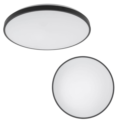 Lampa sufitowa plafon AGNES ROUND LED PRO Czarny 32W 10973 3000K Nowodvorski Lighting