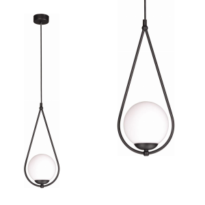 Lampa wisząca K-4770 z serii NEVE BLACK | KAJA