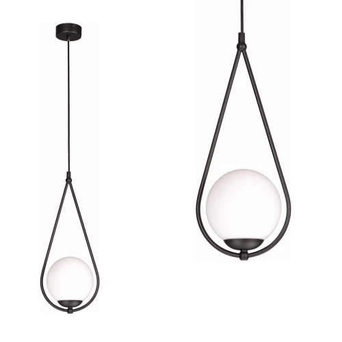 Lampa wisząca K-4770 z serii NEVE BLACK | KAJA