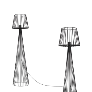 Lampa podłogowa K-4643 z serii SOUL BLACK | KAJA