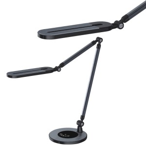 Lampka biurkowa K-BL1221 czarna z serii ALETTE | KAJA