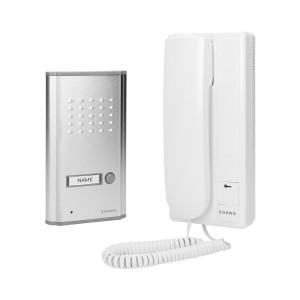  Zestaw domofonowy jednorodzinny podtynkowy biały FOSSA Orno