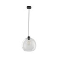 Lampa wisząca CUBUS przezroczysta kula ze szkła TK Lighting