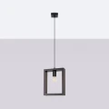 Lampa wisząca ARIES wenge E27 1x15W SL.1311 SOLLUX