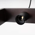 Lampa wisząca ARIES wenge E27 1x15W SL.1311 SOLLUX