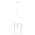 Lampa wisząca ARIES biała E27 1x15W SL.1312 SOLLUX